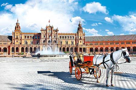 Plaza Espana in Sevilla