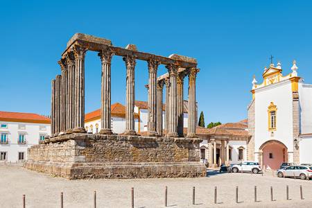 Tempel in Évora