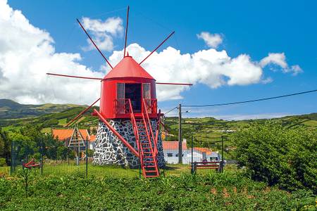 Windmühle auf Faial
