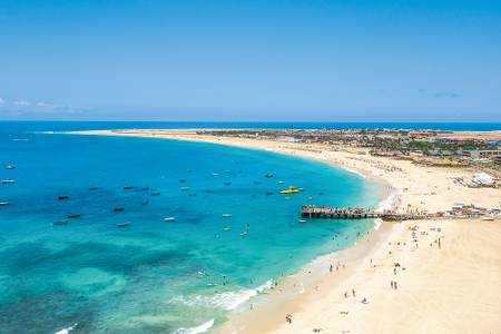 Strand Santa Maria auf Sal