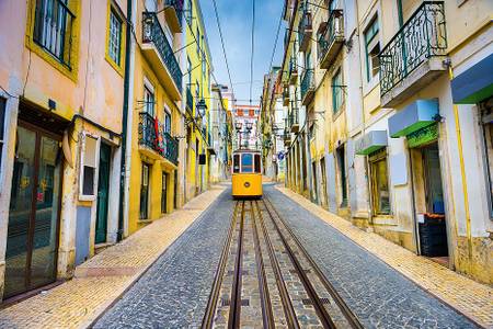 Elevador in Lissabon