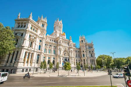 Madrid, Plaza de Cibeles Plaza de Cibeles in Madrid