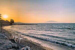 Sonnenuntergang Kampi, Griechenland