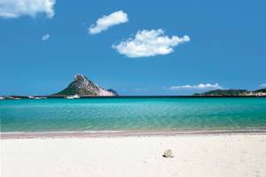 Strand, Sardinien, Italien