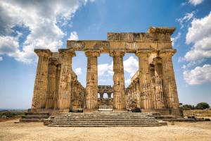 Selinunte Tempel in Sizilien