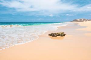 Strand Boavista Kapverden Urlaub