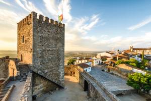 Monsaraz Schloss Alentejo Kultur Sehenswürdigkeit