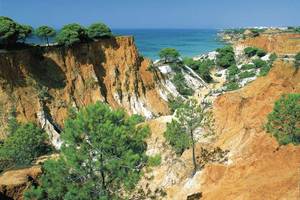 Praia da Felsia Strand, Albufeira, Portugal