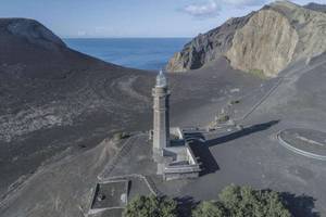 Capelinhos Vulkan auf Faial