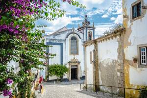 Gebäude in Óbidos, Portugal