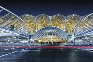 U-Bahn Station Oriente Lissabon