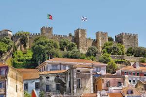 Castelo Sao Jorge Lissabon