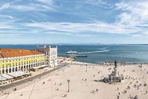 Lissabon - Praça do Comércio - Handelsplatz