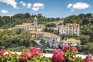 Stadt von Sintra in Portugal