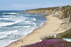 Ericeira Küste Strand Felsen Meer