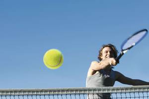 Tennisspieler, Porto Santo, Portugal