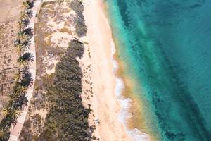 Strand von oben, Porto Santo