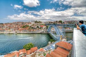 Porto Douro Fluss Ponte Dom Luis