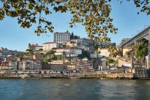 Ribeira Ponte Dom Luis Brücke Altstadt Porto