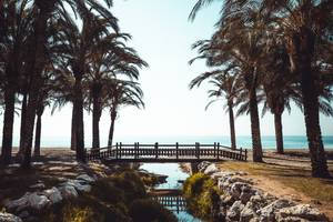 Strand von Torremolinos