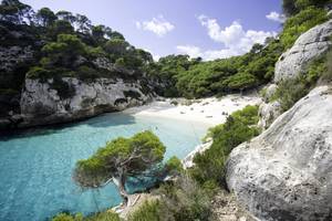 Macarella Strand auf Menorca