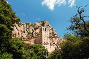Kloster in Montserrat in Katalonien