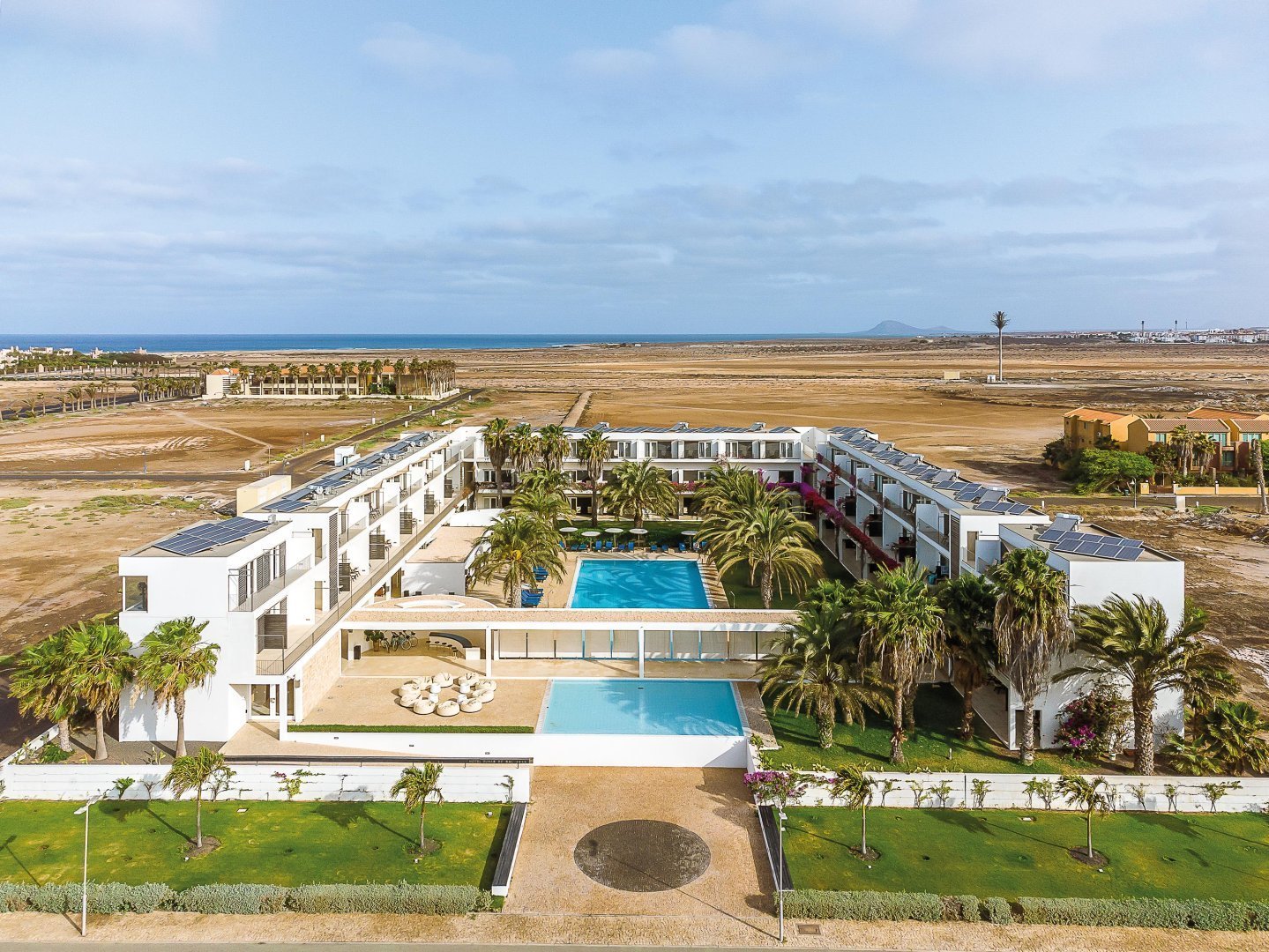 Hotel Dunas de Sal near Santa Maria Beach in Cabo Verde